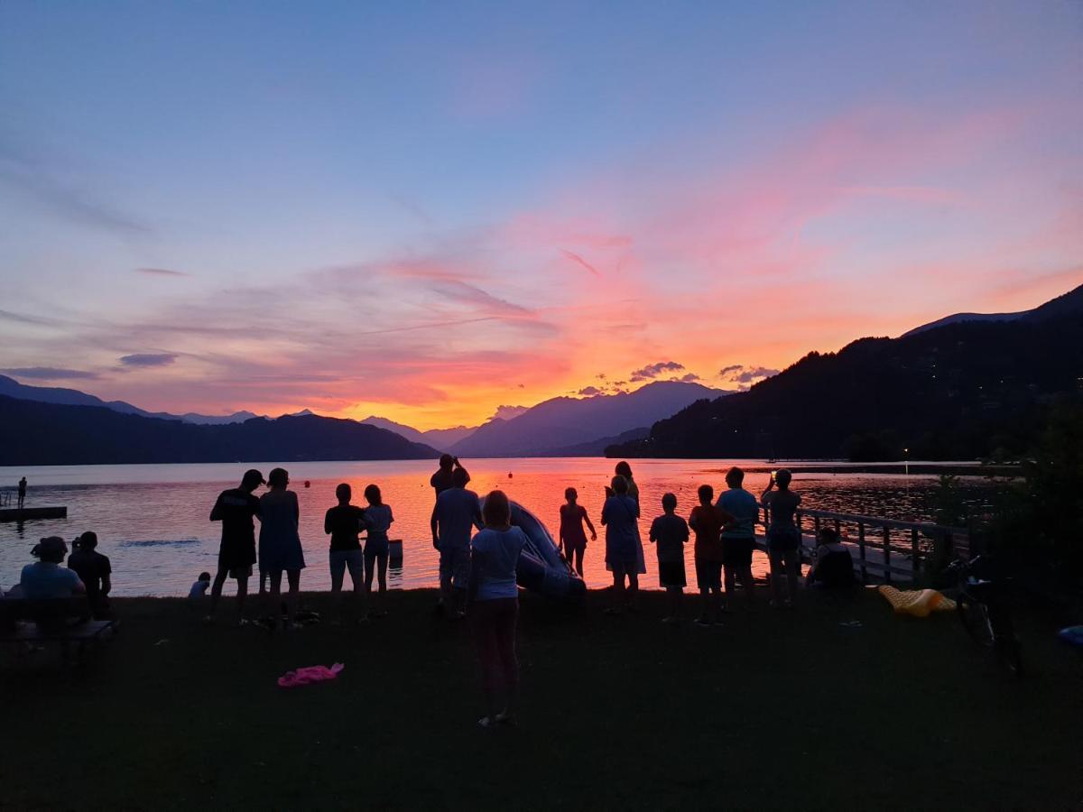 Camping Chalets Brunner Am See Villa Dobriach Luaran gambar