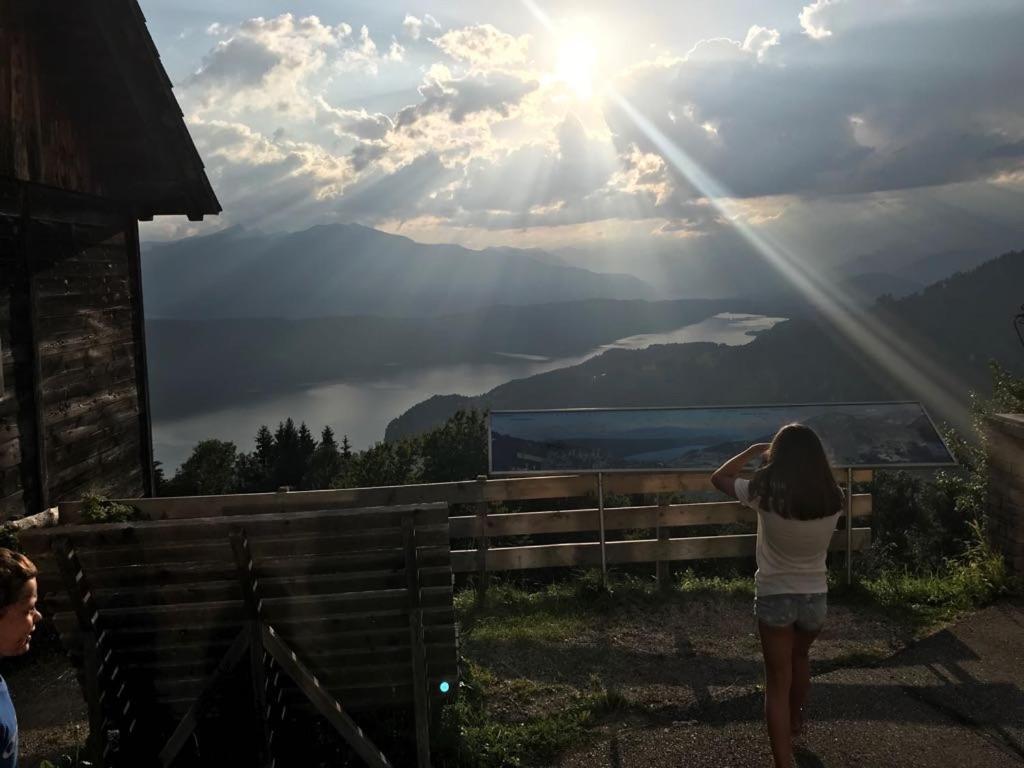 Camping Chalets Brunner Am See Villa Dobriach Luaran gambar
