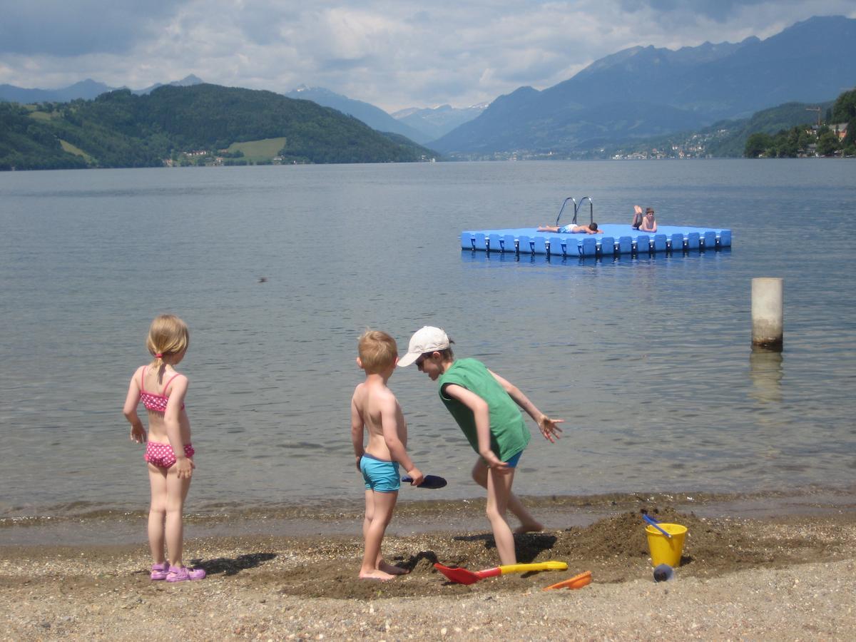 Camping Chalets Brunner Am See Villa Dobriach Luaran gambar